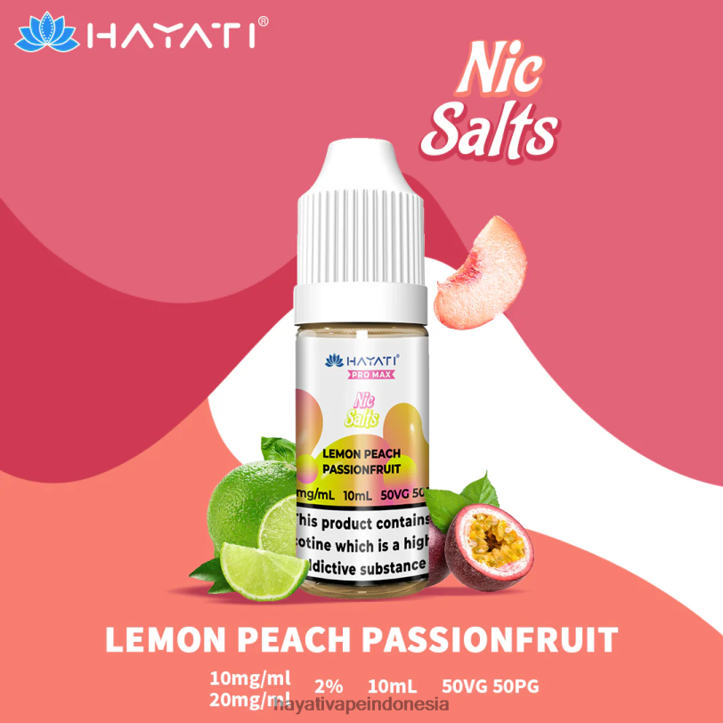 Hayati Pro Max garam bagus buah markisa lemon persik A84L8242 - Hayati Jakarta