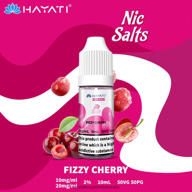 Hayati Pro Max garam bagus ceri bersoda A84L8238 - Hayati Flavour Vapes