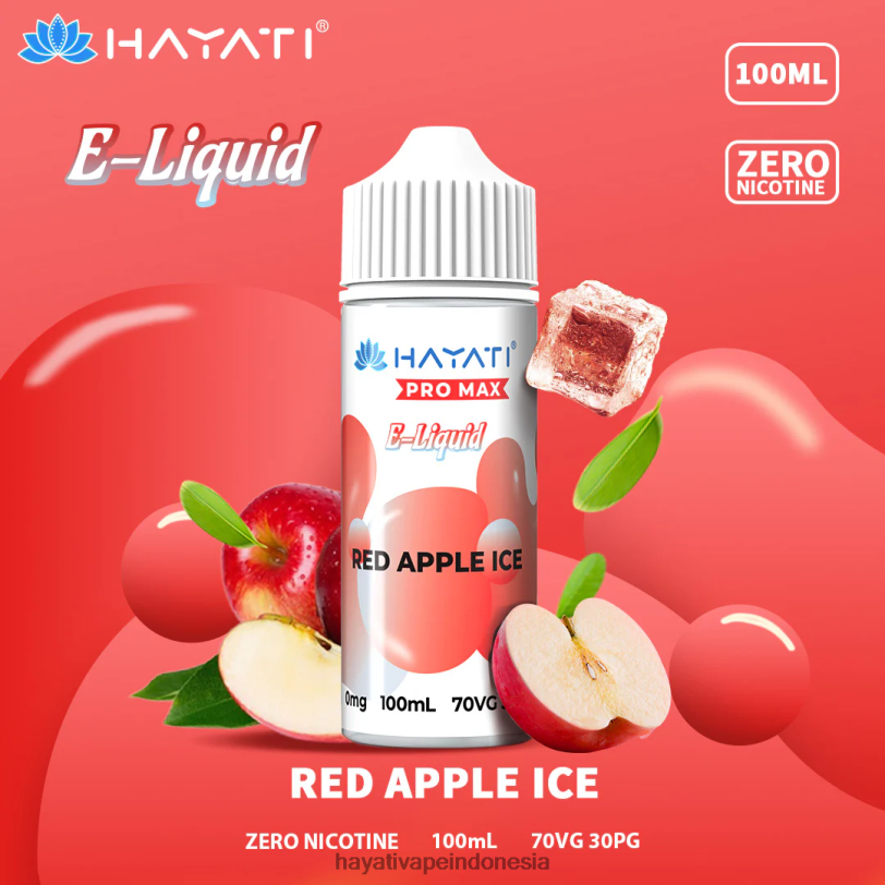 Hayati Pro Max garam bagus es apel merah A84L8257 - Hayati Flavour List
