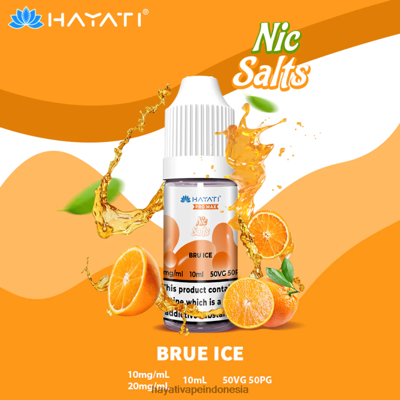 Hayati Pro Max garam bagus es biru A84L8248 - Hayati Flavour Vapes