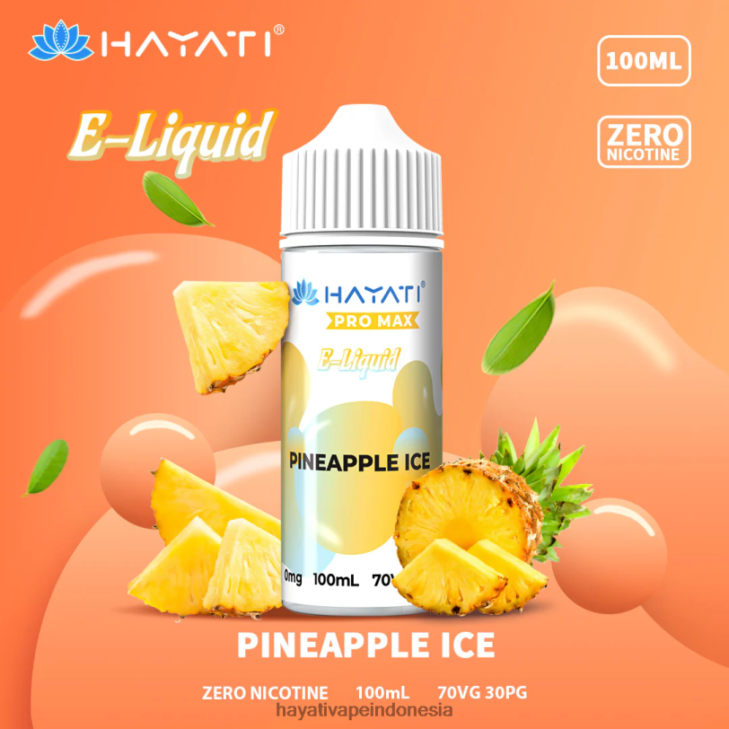 Hayati Pro Max garam bagus es nanas A84L8256 - Hayati Flavours Indonesia