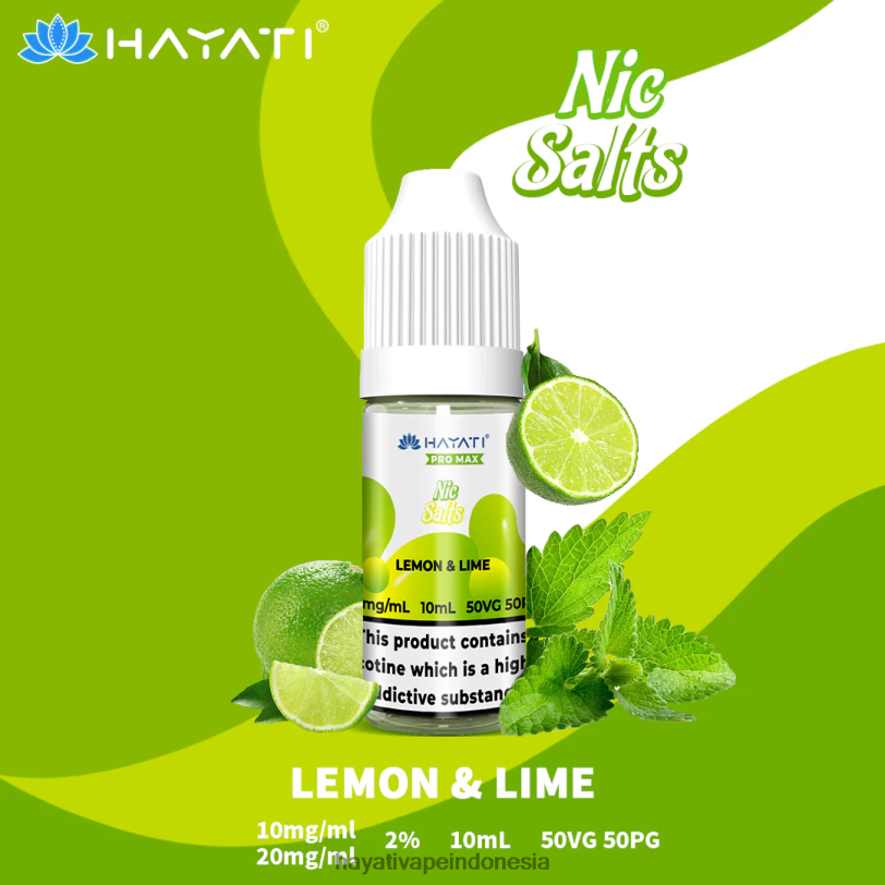 Hayati Pro Max garam bagus lemon & jeruk nipis A84L8241 - Hayati Indonesia