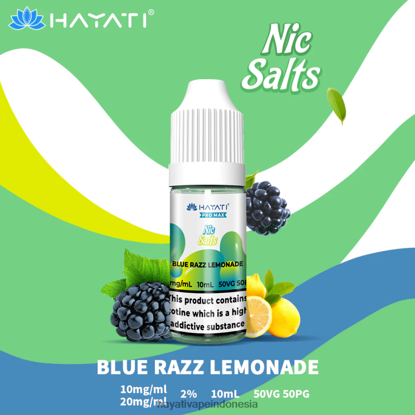 Hayati Pro Max garam bagus limun razz biru A84L8232 - Hayati Jakarta