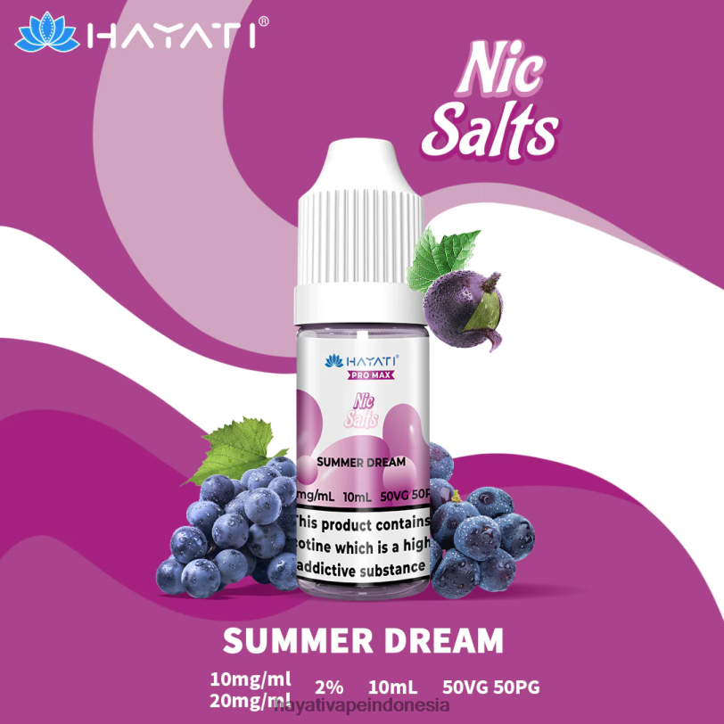 Hayati Pro Max garam bagus mimpi musim panas A84L8246 - Hayati Flavours Indonesia