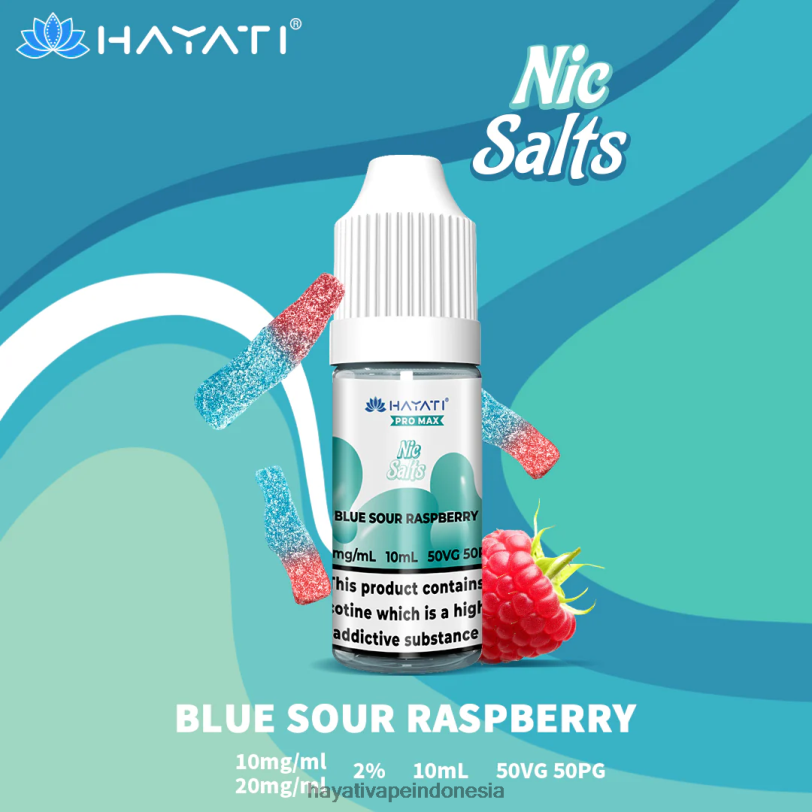 Hayati Pro Max garam bagus raspberry asam biru A84L8233 - Hayati Vape Indonesia