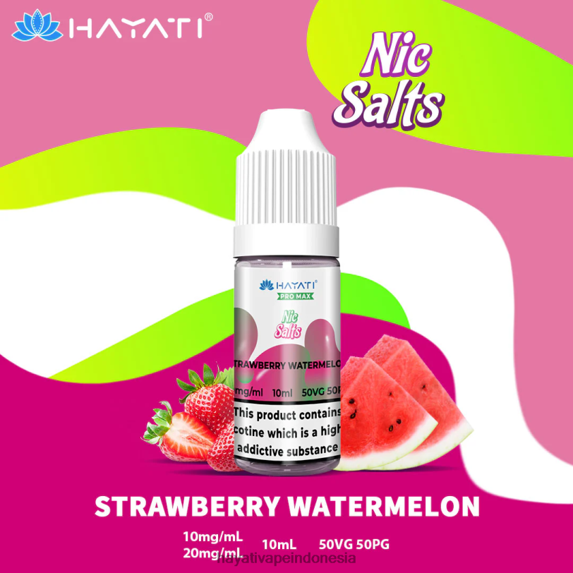 Hayati Pro Max garam bagus semangka stroberi A84L8254 - Hayati Vape Near Me