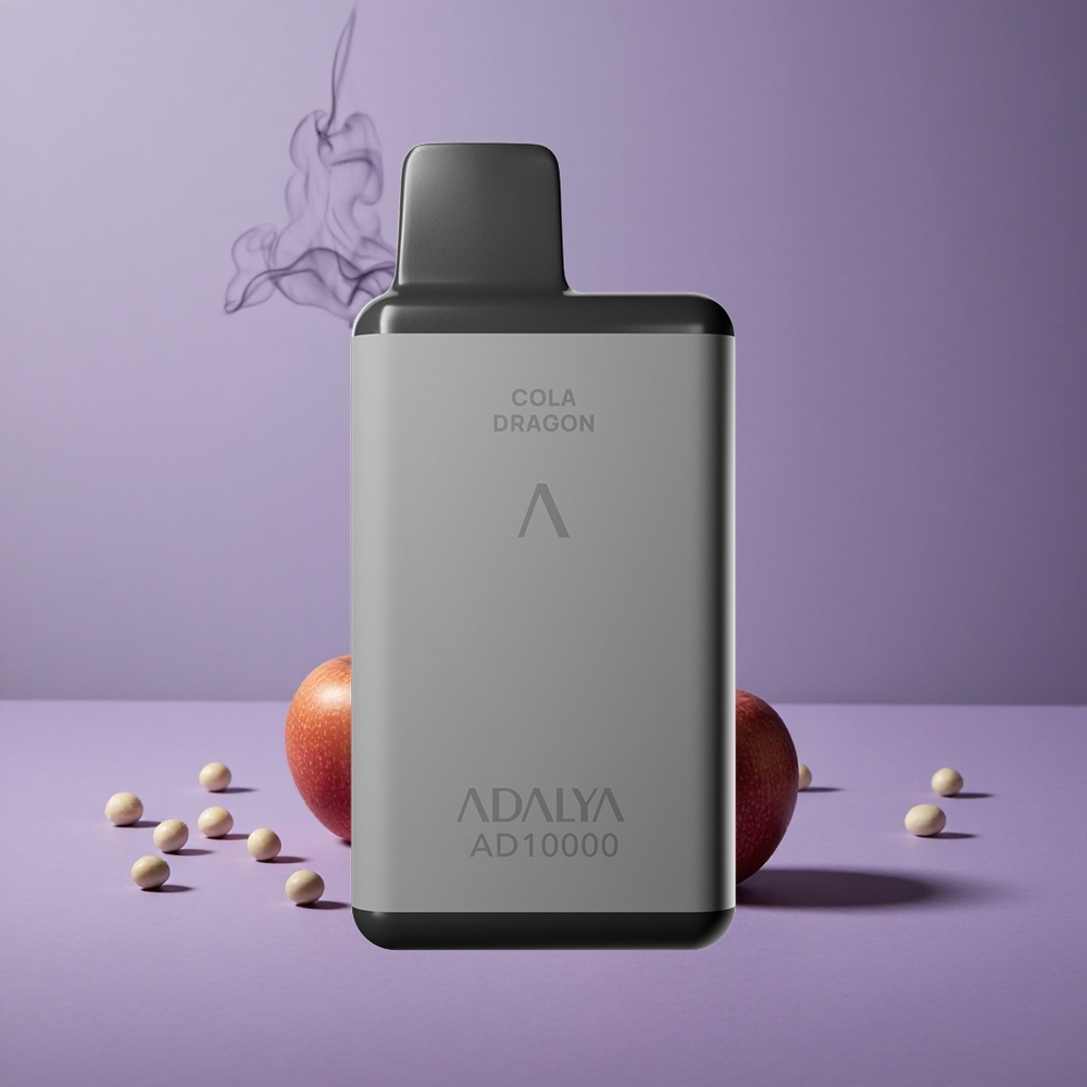 Adalya AD 10000 Puffs Dua Apel USB-C 14ml