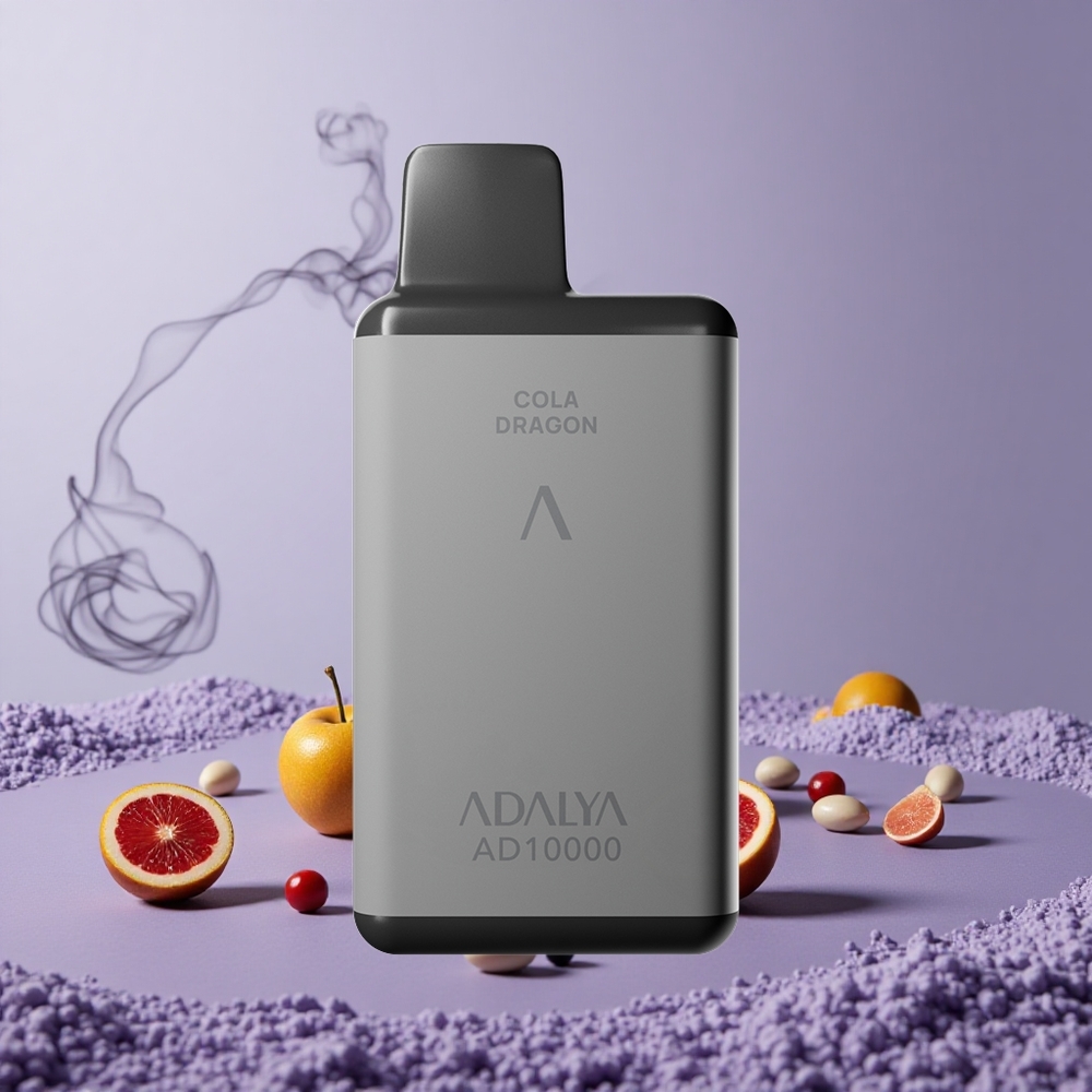 Adalya AD 10000 Puffs Mint Point USB-C Isi Ulang 14 ml