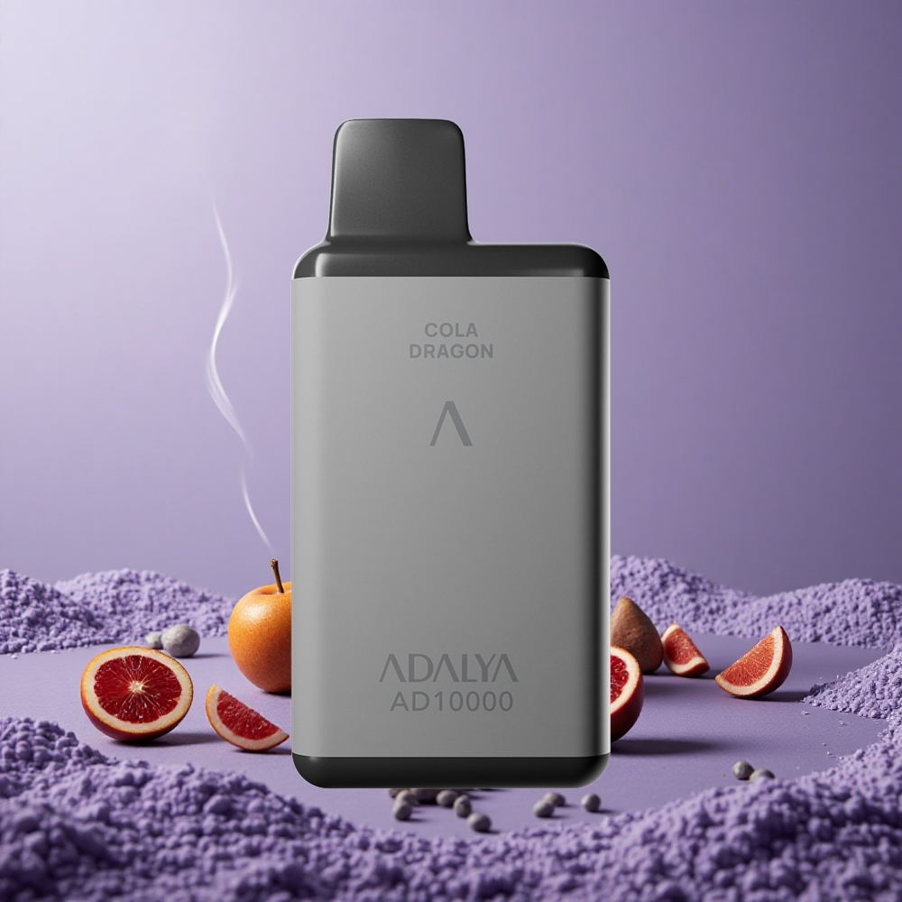 Adalya AD 10000 Puffs Ruang Abu USB-C 14ml 2% Nikotin