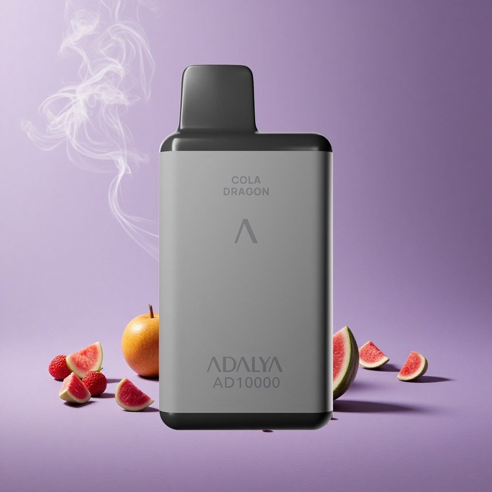 Adalya AD 10000 Puffs Semangka Es USB-C 14ml 2% Nikotin