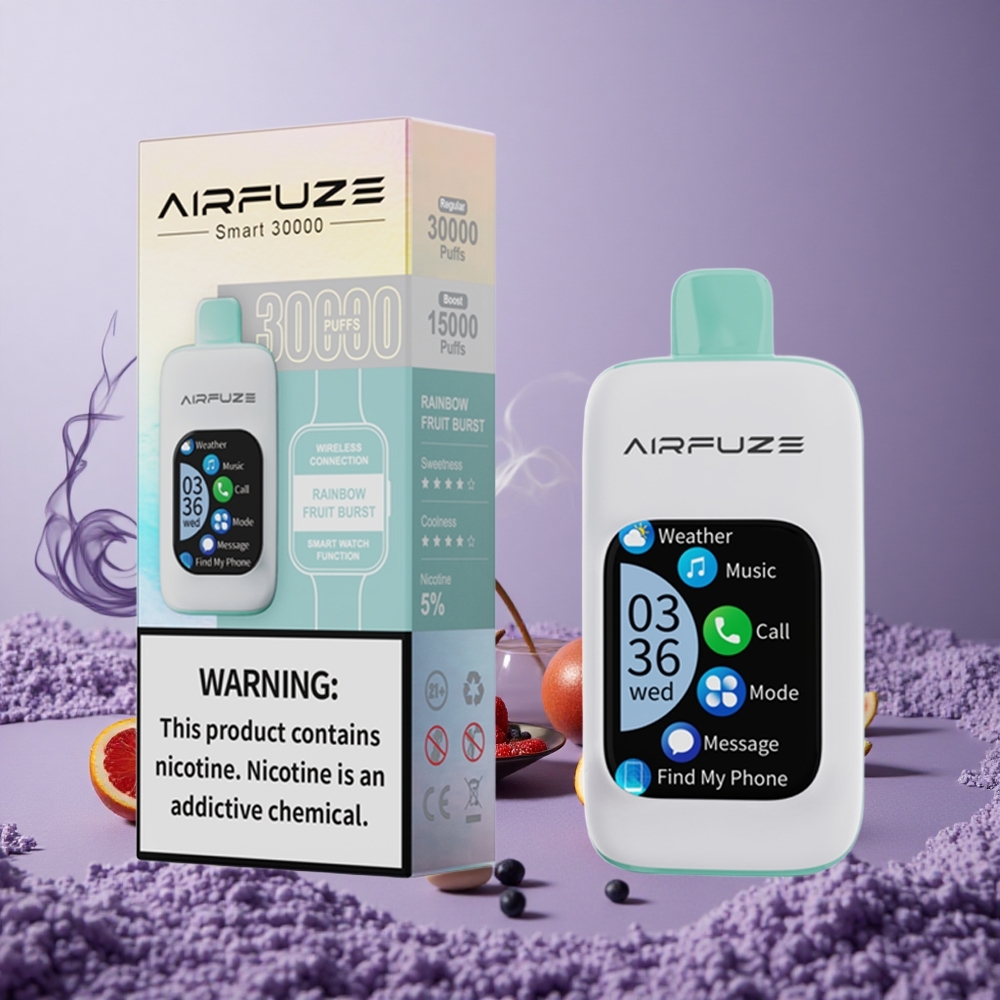 AirFuze Smart 30000 Puffs 5% Nikotin Rainbow Fruit Burst