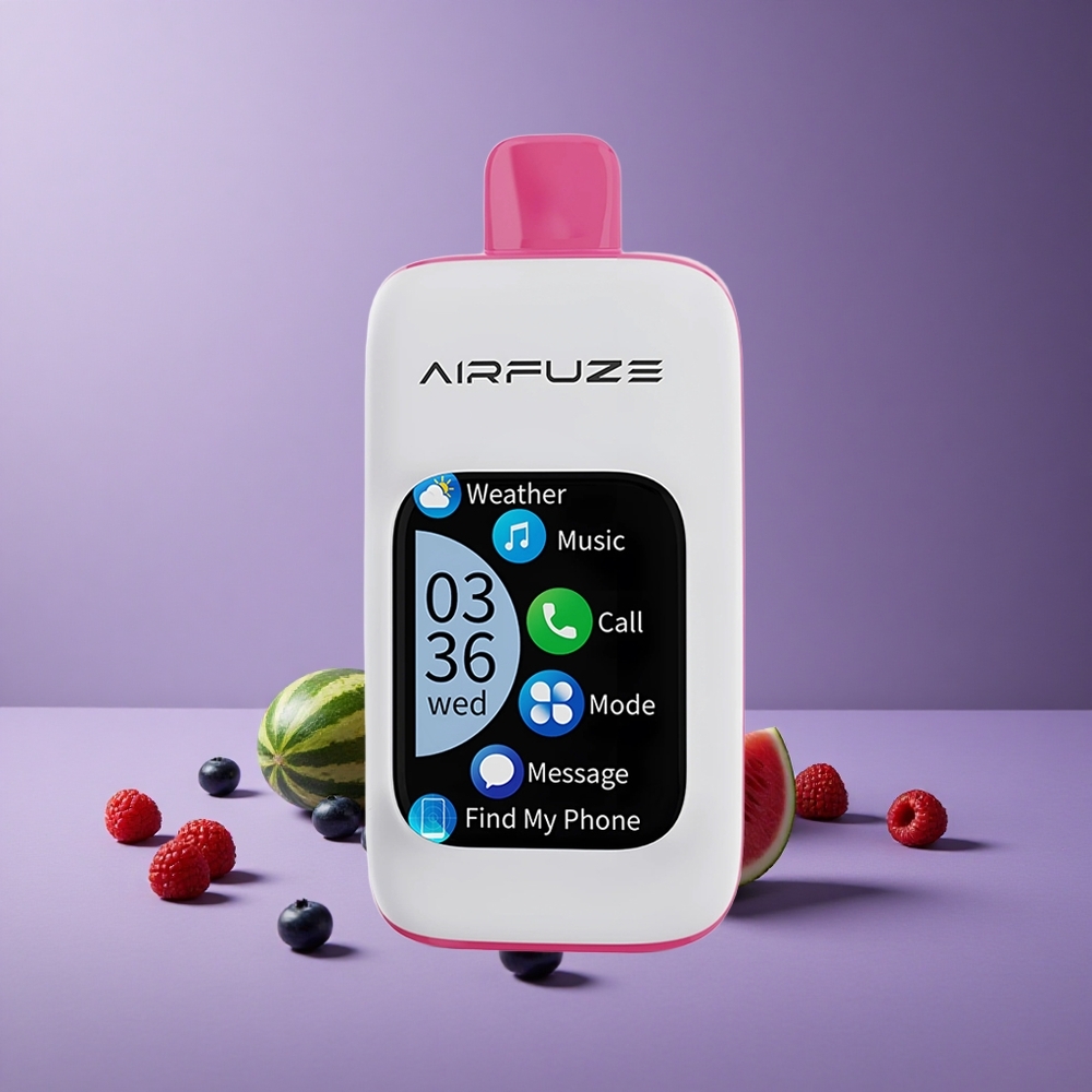 AirFuze Smart Pro 40000 Puffs Blueberry Watermelon Musik & Panggilan