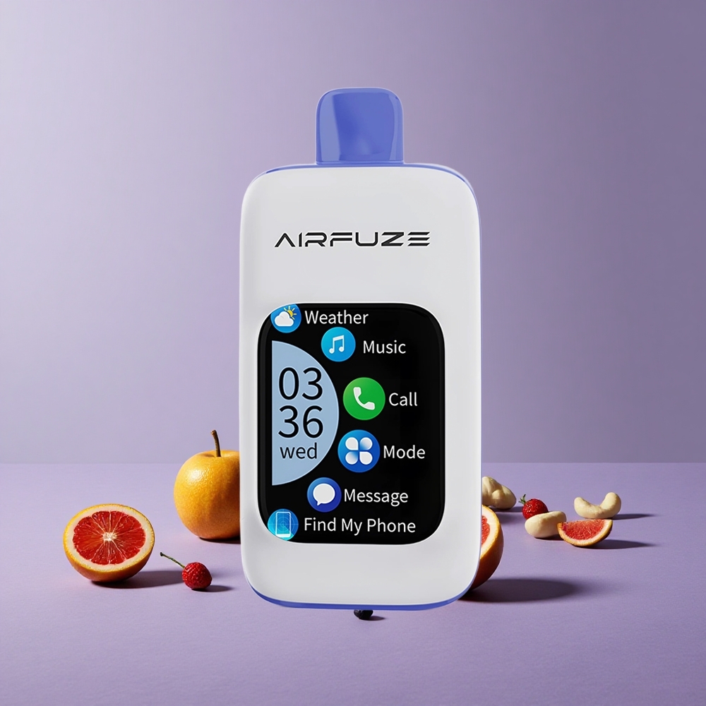AirFuze Smart Pro 40000 Puffs Mint Miami Fitur Smart & Nada