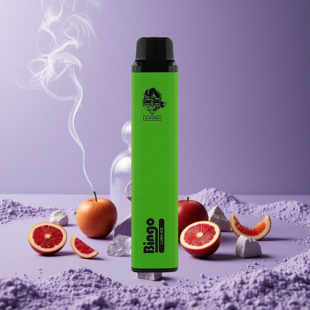 Aivono Aim Bingo 4000 Puffs Es Segar Kapasitas 10mL Daya 1000mAh