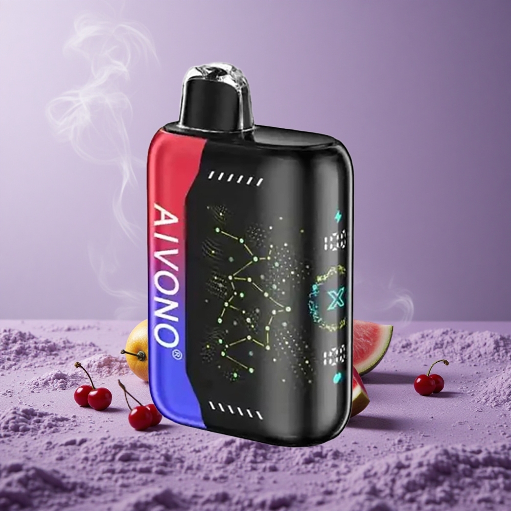 Aivono Aim Boom 25000 Puffs Iced Watermelon Cherry 28ml 650mAh
