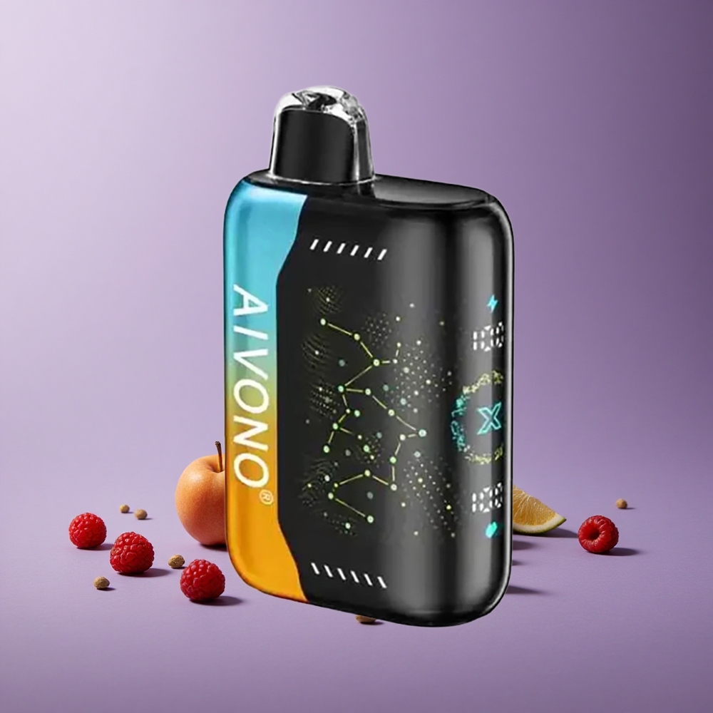 Aivono Aim Boom 25000 Puffs Raspberry Peach Lime 28ml 650mAh