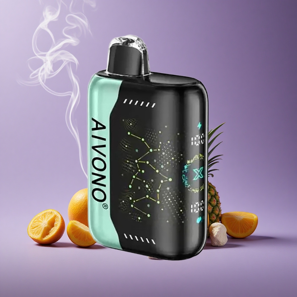 Aivono Aim Boom 25000 Puffs Vape Sour Mango Pineapple 28ml 650mAh