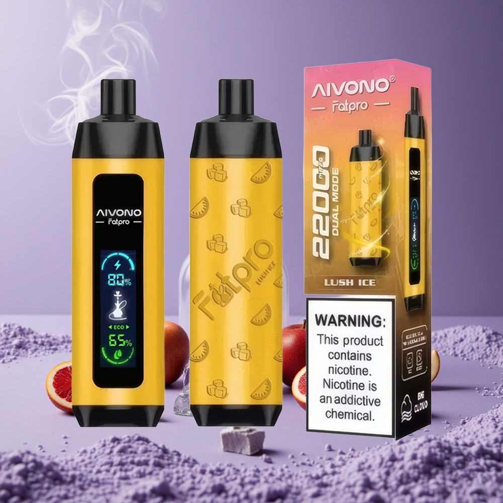 Aivono Aim Fatpro 22000 Puffs Lush Ice 28ml Nikotin 0% 2% 3% 5% Nikotin