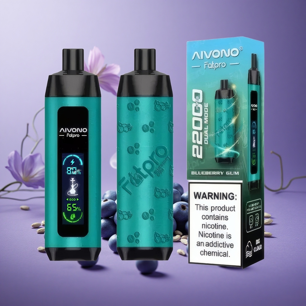 Aivono Aim Fatpro 22000 Puffs Vape Blueberry Gun 28ml 600mah