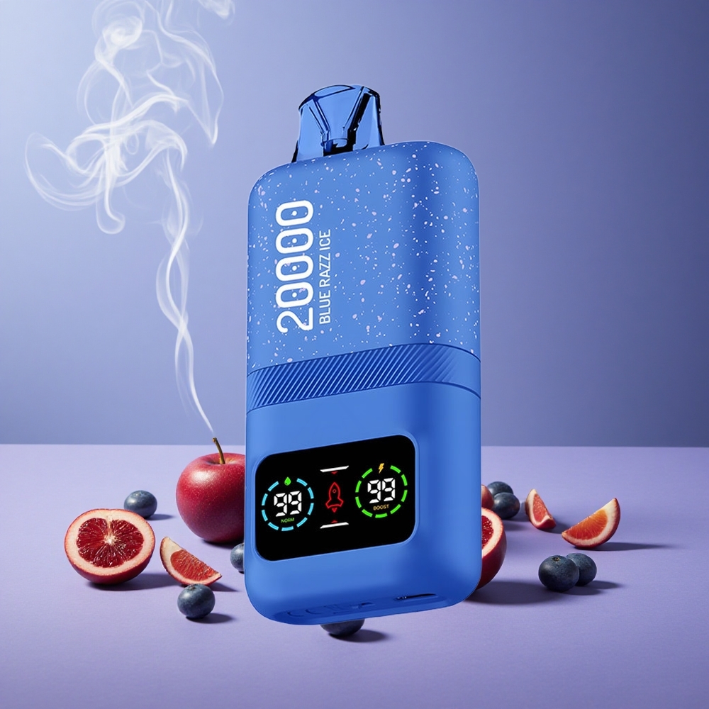 Aivono Aim Magic 20000 Puffs Blue Razz Ice 26ml Tipe-C Isi Ulang