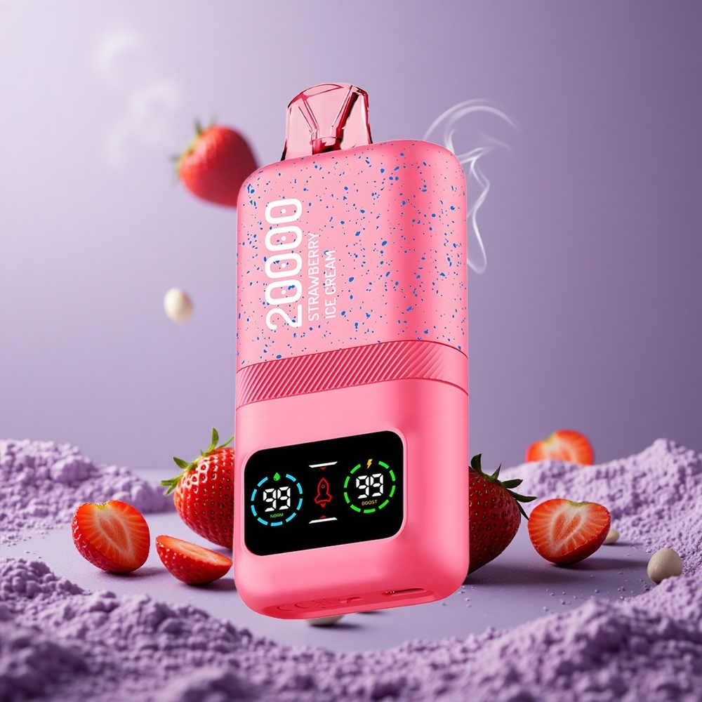 Aivono Aim Magic 20000 Puffs Strawberry Ice Cream 26ml Tipe-C