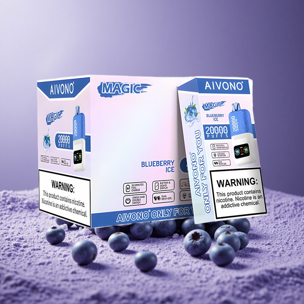 Aivono Aim Magic 20000 Puffs Vape Blueberry Ice 26ml Tipe-C