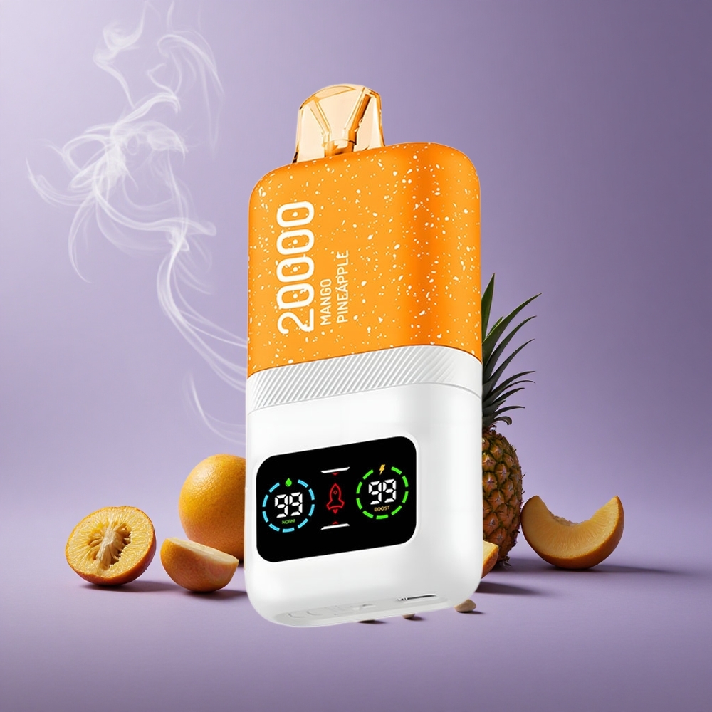 Aivono Aim Magic 20000 Puffs Vape Mangga Nanas Tipe-C LCD