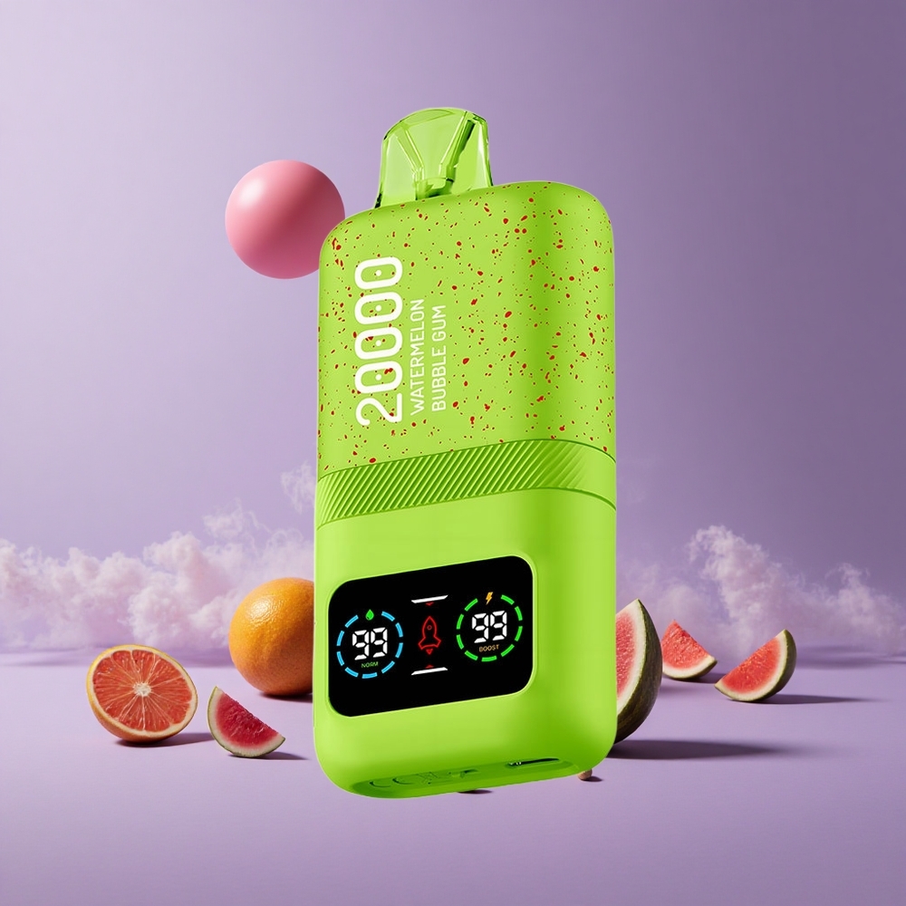Aivono Aim Magic 20000 Puffs Watermelon Bubble Gum Dual Mesh Coil LCD