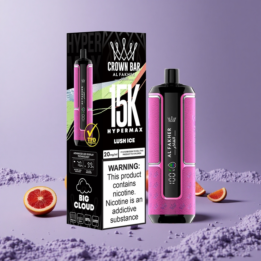 Al Fakher Crown Bar 15K 22ml 600mAh Luch Ice