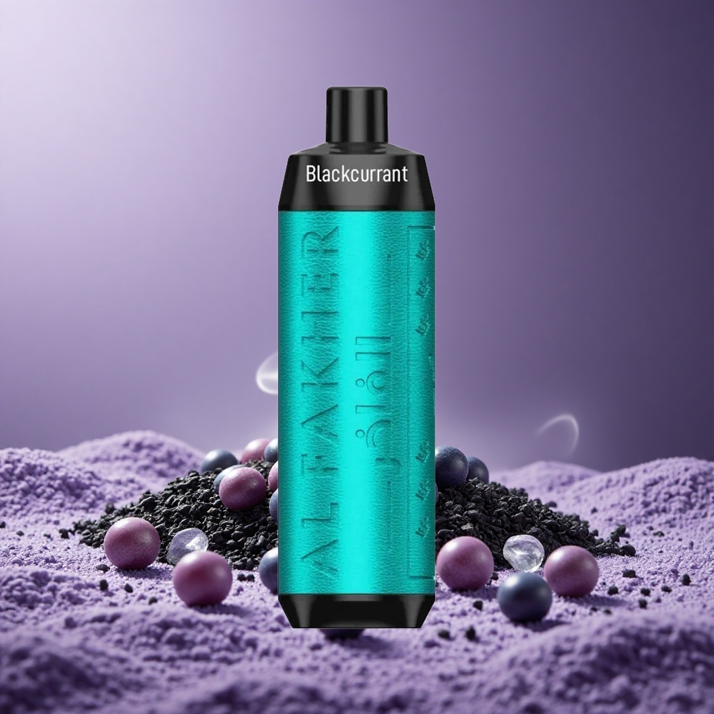 Al Fakher Crown Bar 8000 Puffs Black Currant Ice 18ml 5mg