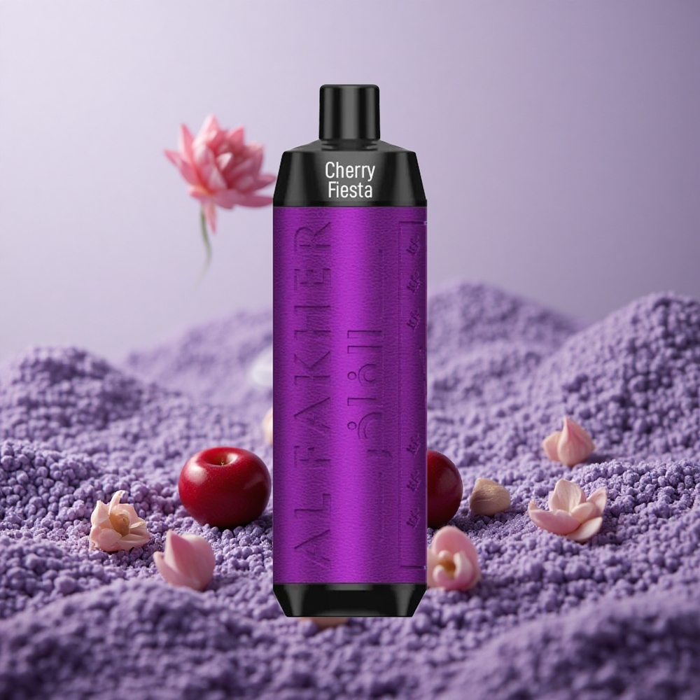 Al Fakher Crown Bar 8000 Puffs Cherry Fiesta 18ml USB-C
