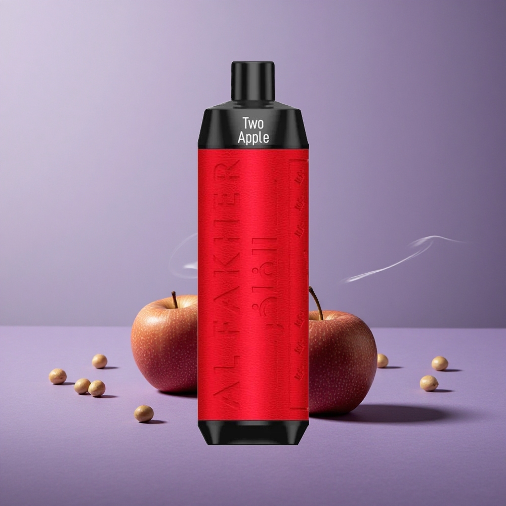 Al Fakher Crown Bar 8000 Puffs Two Apple USB-C 18ml
