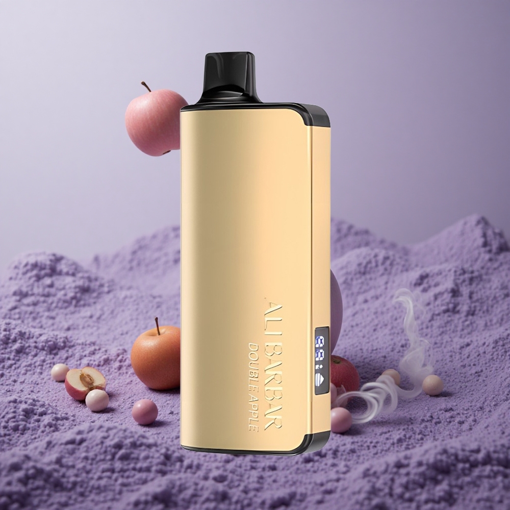 Alibarbar Ingot 9000 Puffs Double Apple Kapasitas 22ml Baterai 2350mAh