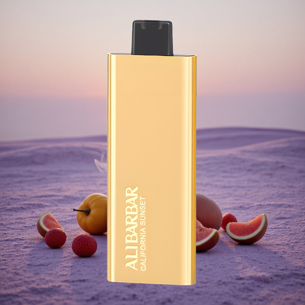 Alibarbar Pandora 7000 Puffs Vape ühekordne California Sunset 17ml