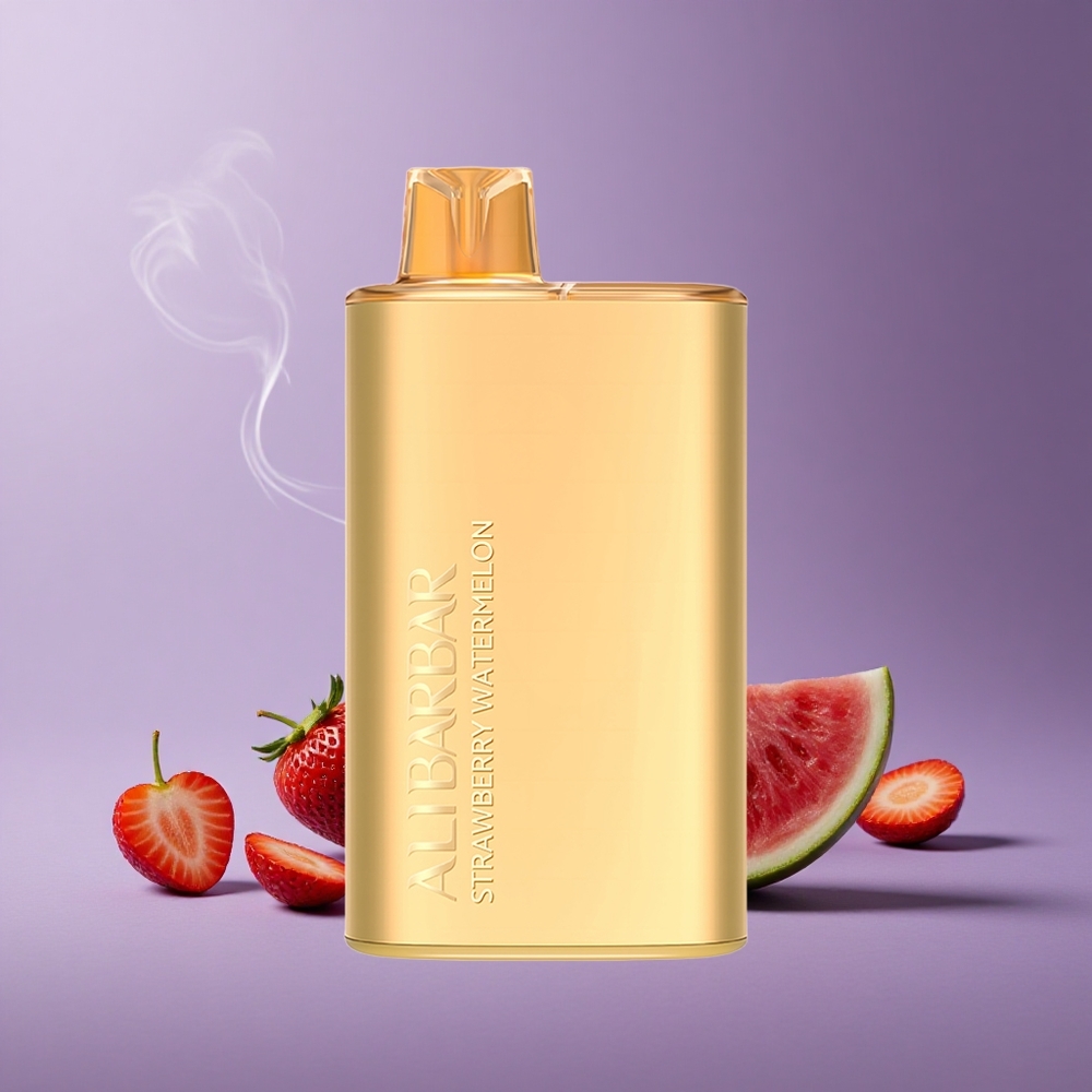 Alibarbar Rich 8000 Puffs Vape ühekordne Strawberry Watermelon 20ml 2000mAh