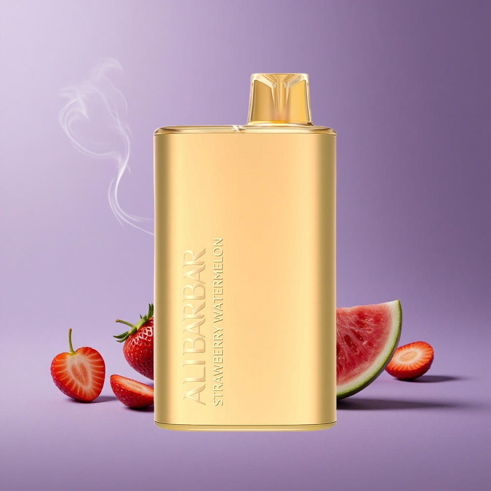 Alibarbar Rich 8000 Puffs Vape ühekordne Strawberry Watermelon 20ml 2000mAh