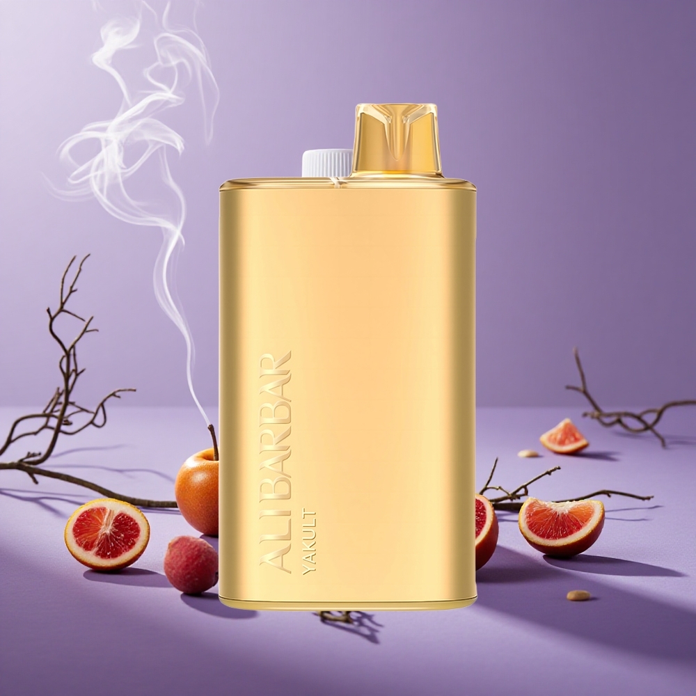 Alibarbar Rich 8000 Puffs Vape ühekordne Yakult 20ml 2000mAh