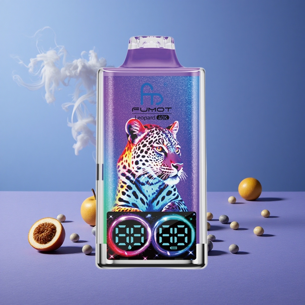 Fumot Leopard 40000 Puffs Mr Blue Nikotin 0% 2% 3% 5% Nikotin Baterai 700mAh