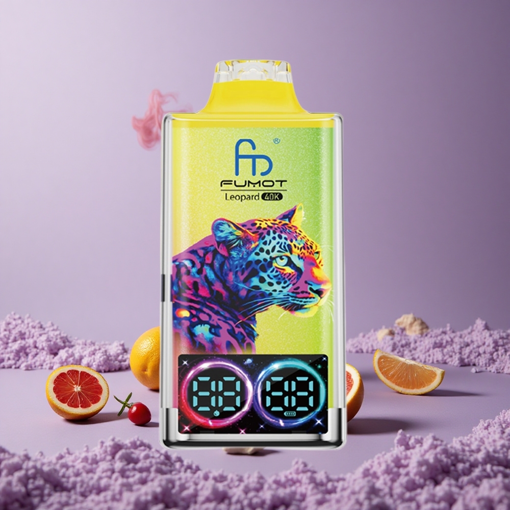 Fumot Leopard 40K Puffs Pink Lemonade Dual Mesh 0% 2% 3% 5% Nikotin