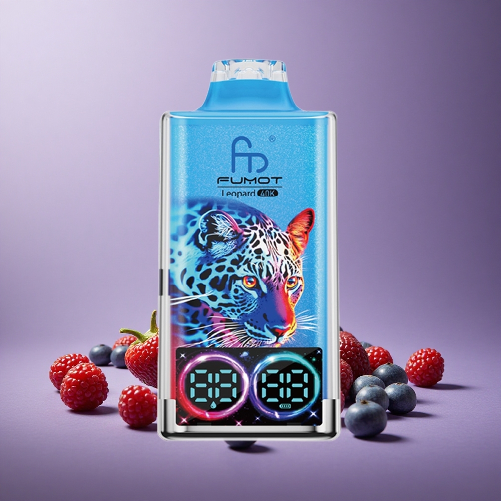 Fumot Leopard 40K Puffs Vape Mixed Berries Dual Mesh 700mAh
