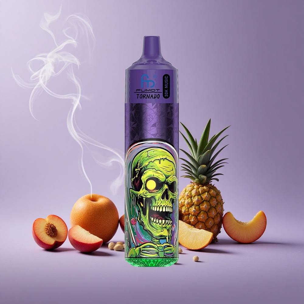 Fumot Randm Tornado 30000 Puffs Peach Mango Pineapple 30mL 600mAh