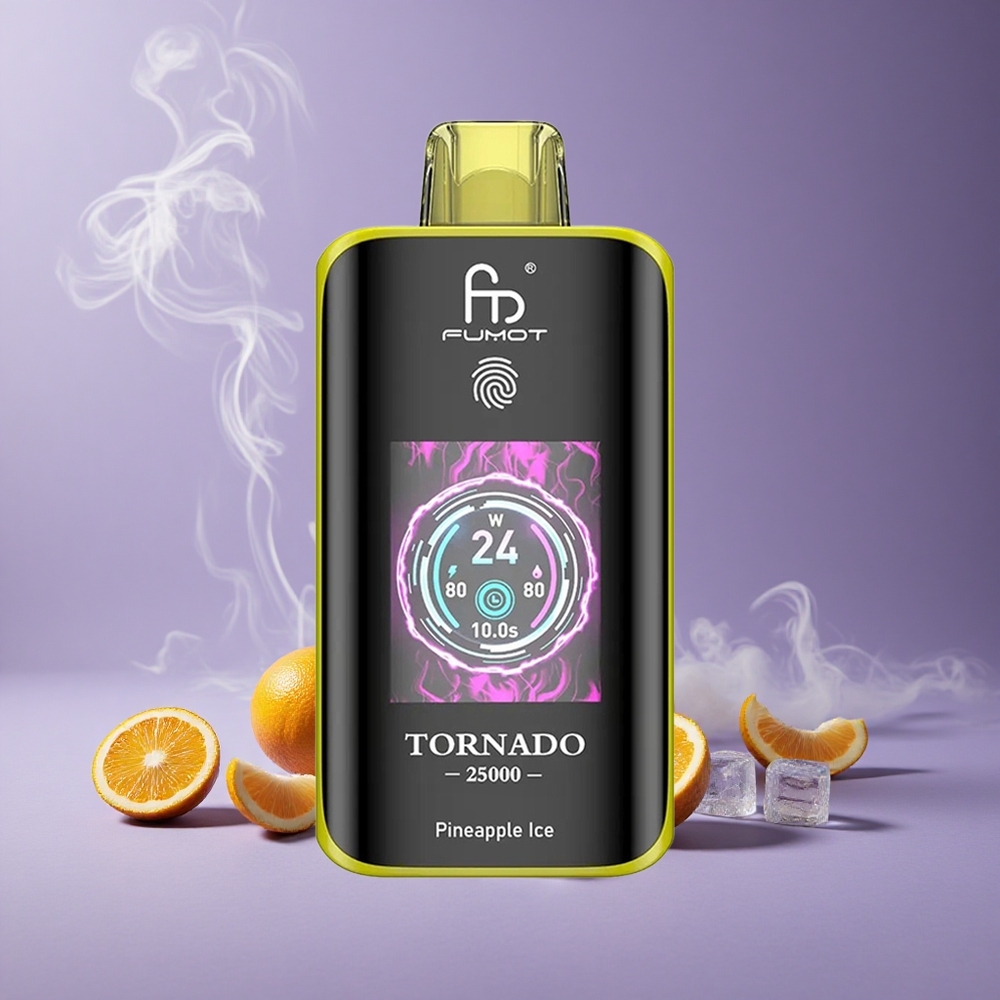 Fumot Tornado 25000 Puffs E-Liquid 20ml Nanas Es