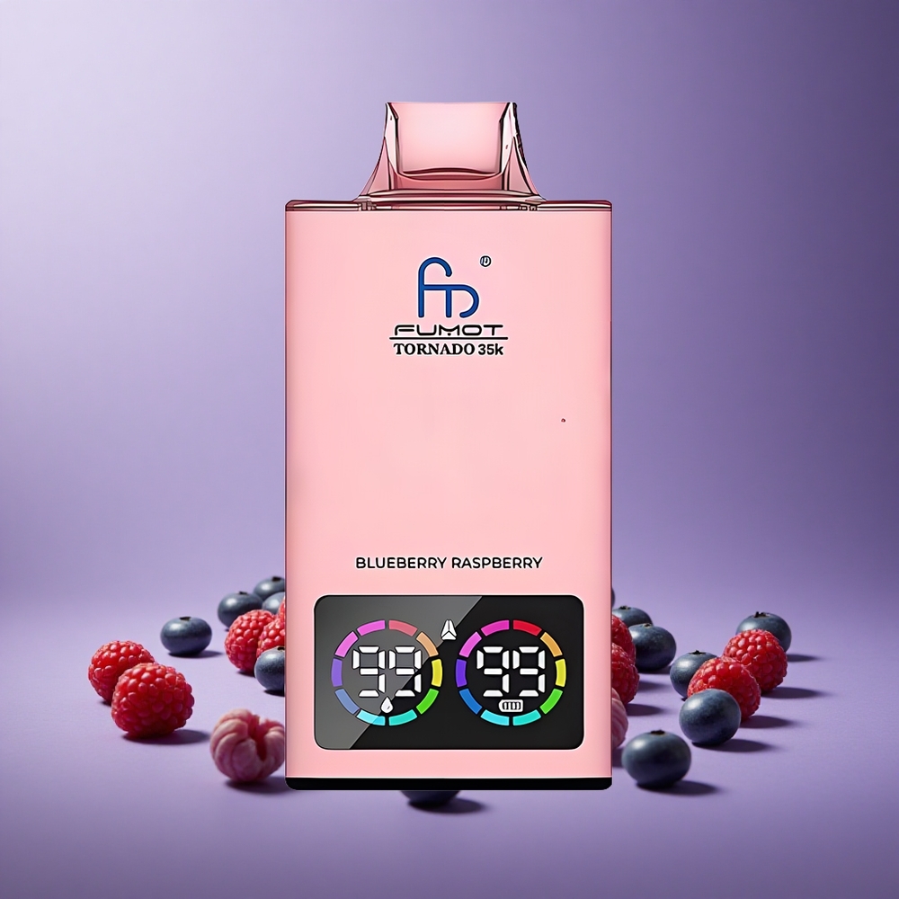 Fumot Tornado 35000 Blueberry Raspberry 15ml Baterai 700 MAH