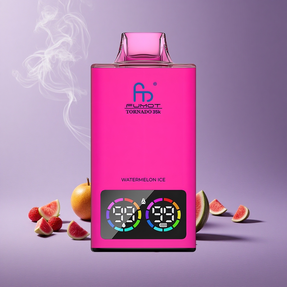 Fumot Tornado 35K Watermelon Ice 15ml E-juice 35000 Puffs USB-C