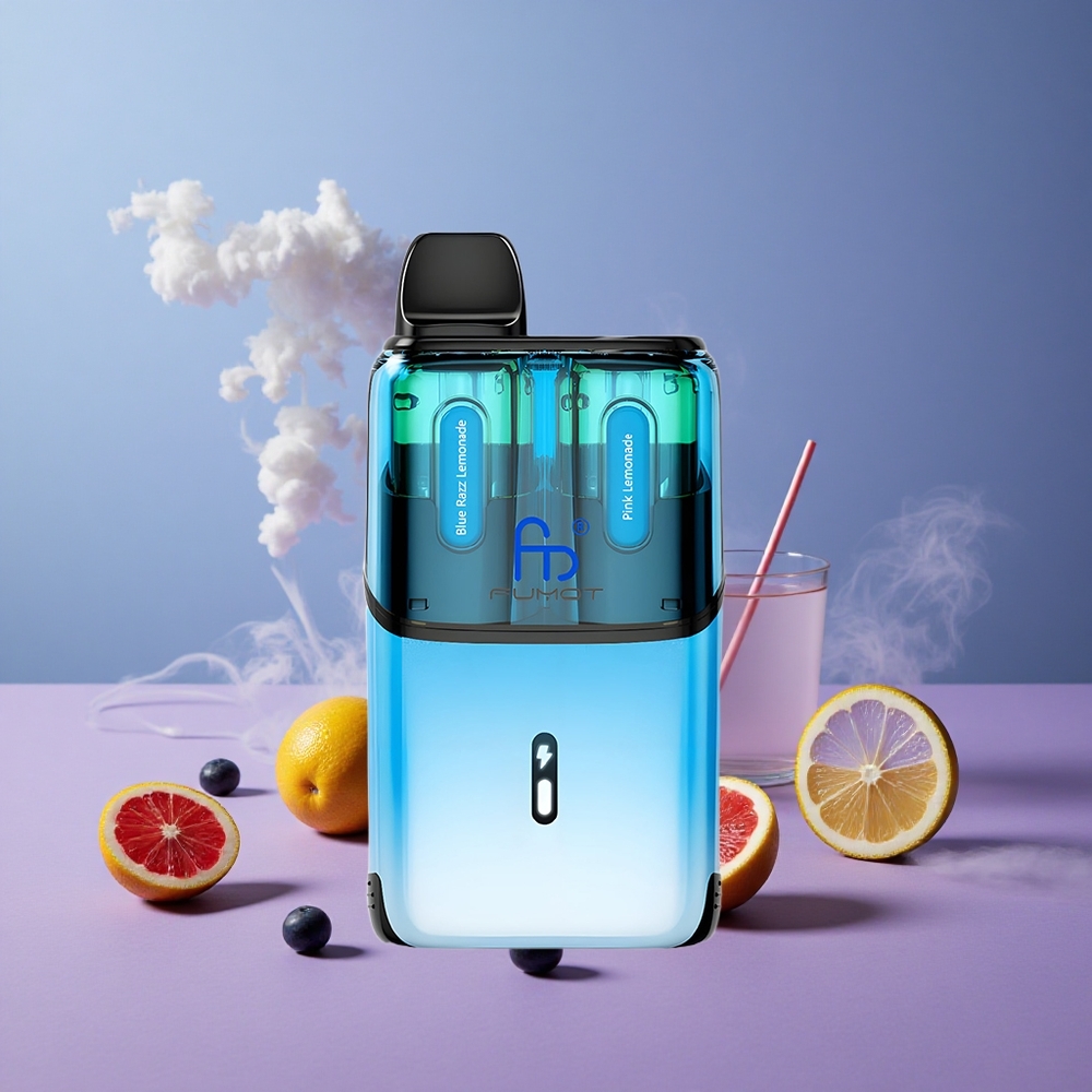 Fumot Ultra T32000 32000 Puffs Blue Razz Lemonade - Pink Lemonade 24ml 800mAh