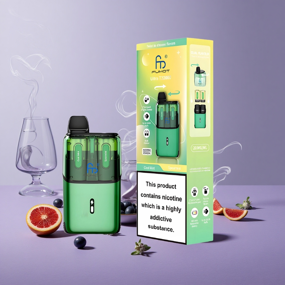 Fumot Ultra T32000 32000 Puffs Cool Mint - Spearmint 24ml 800mAh