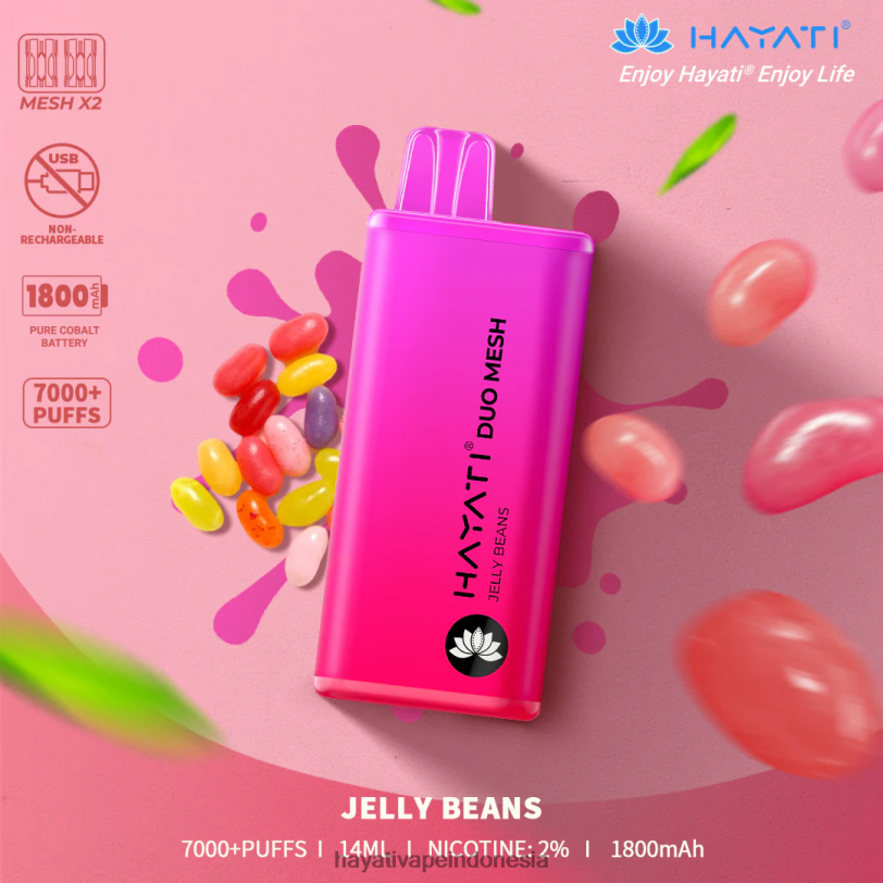 Hayati Duo Mesh sekali pakai kacang jeli A84L8172 - Hayati Jakarta