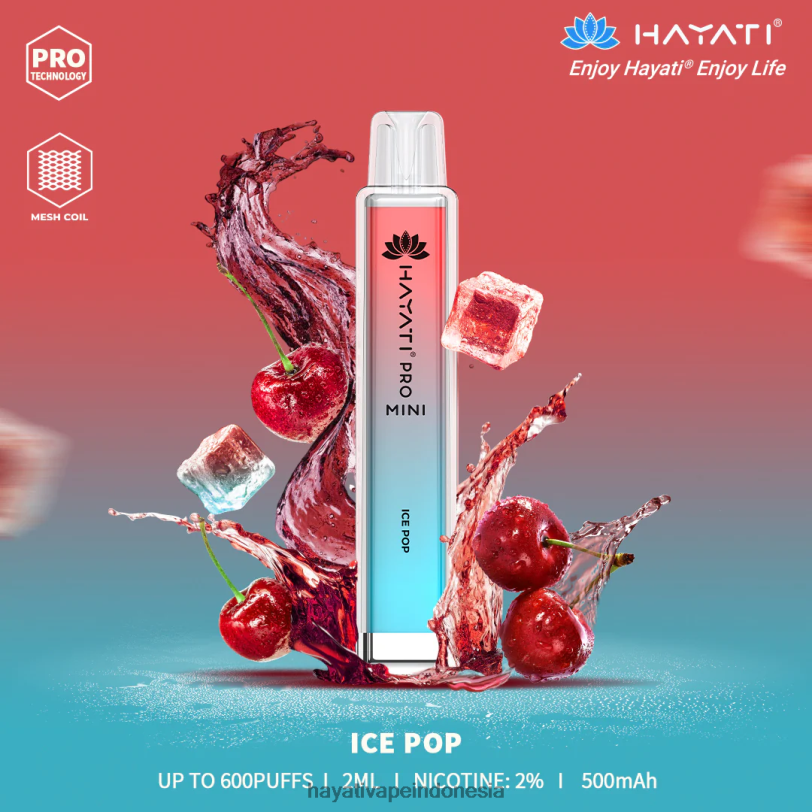 Hayati Pro Mini sekali pakai es pop A84L818 - Hayati Flavour Vapes