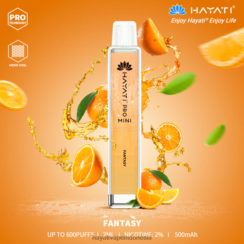 Hayati Pro Mini sekali pakai fantasi A84L827 - Hayati Flavour List